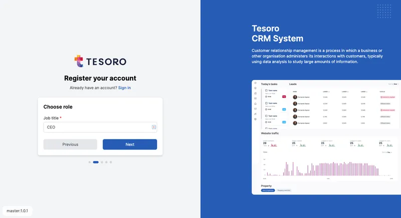 Formulier voor het invullen van persoonlijke gegevens